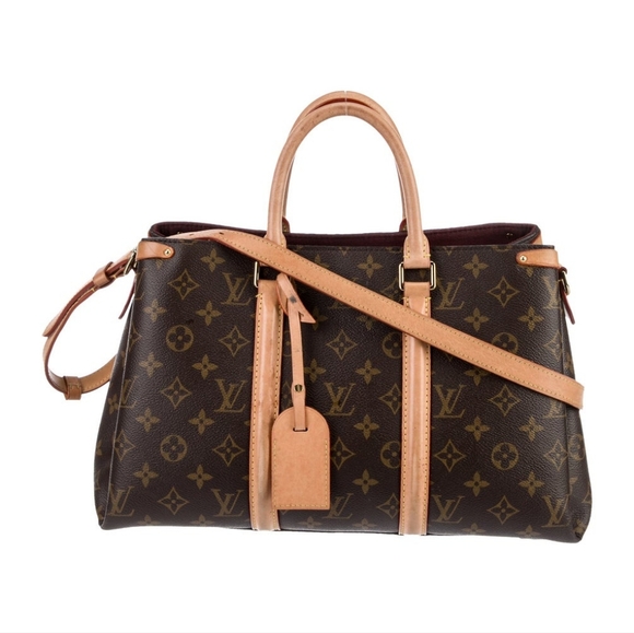 Louis Vuitton Soufflot MM Monogram Shoulder Bag Brown - Picture 7 of 15